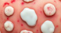 pimple patches indicate healing