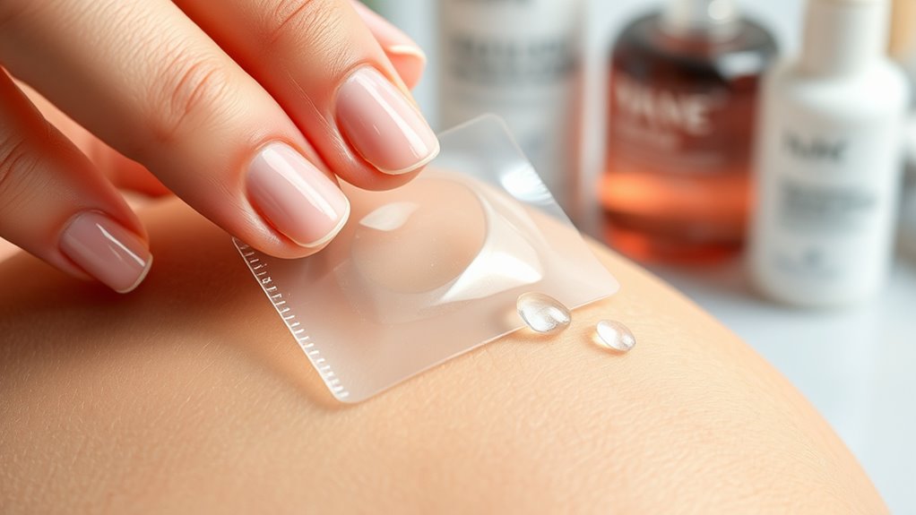 pimple patches promote healing