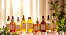 radiant daytime face oils