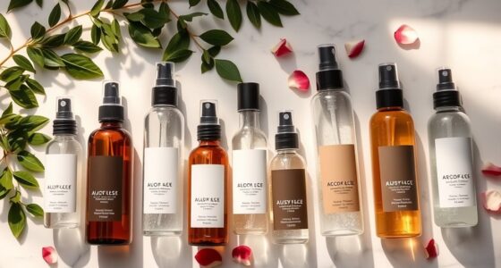 radiant glow face mists