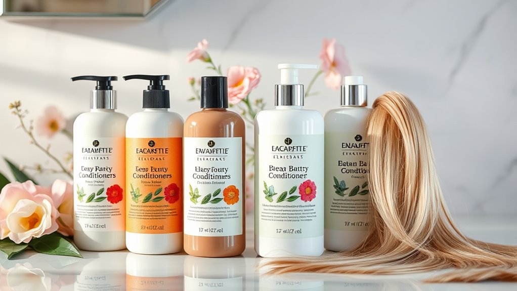 selecting conditioners for frizz