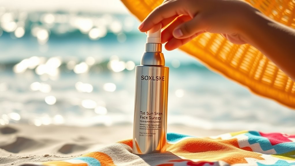 selecting effective sunscreen sprays