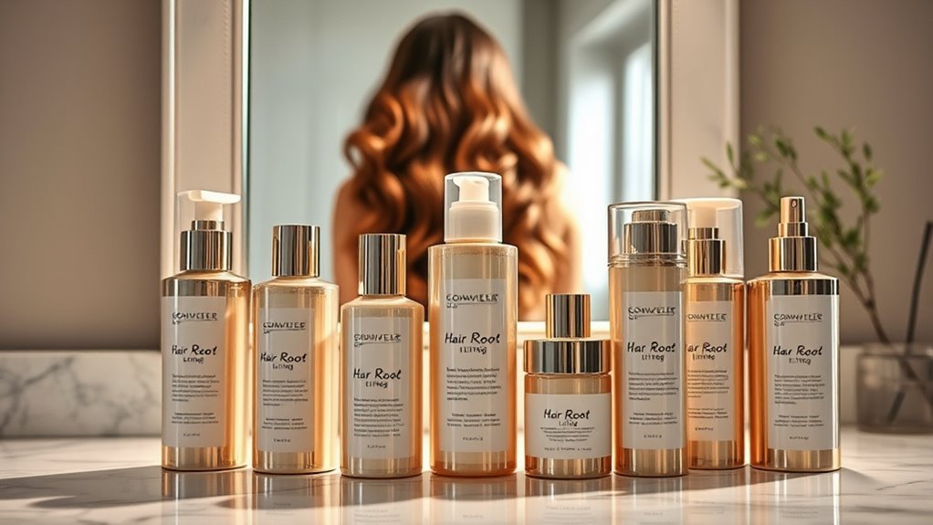 selecting hair root products