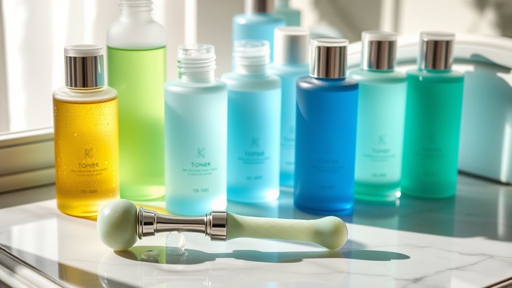 selecting toners for oiliness