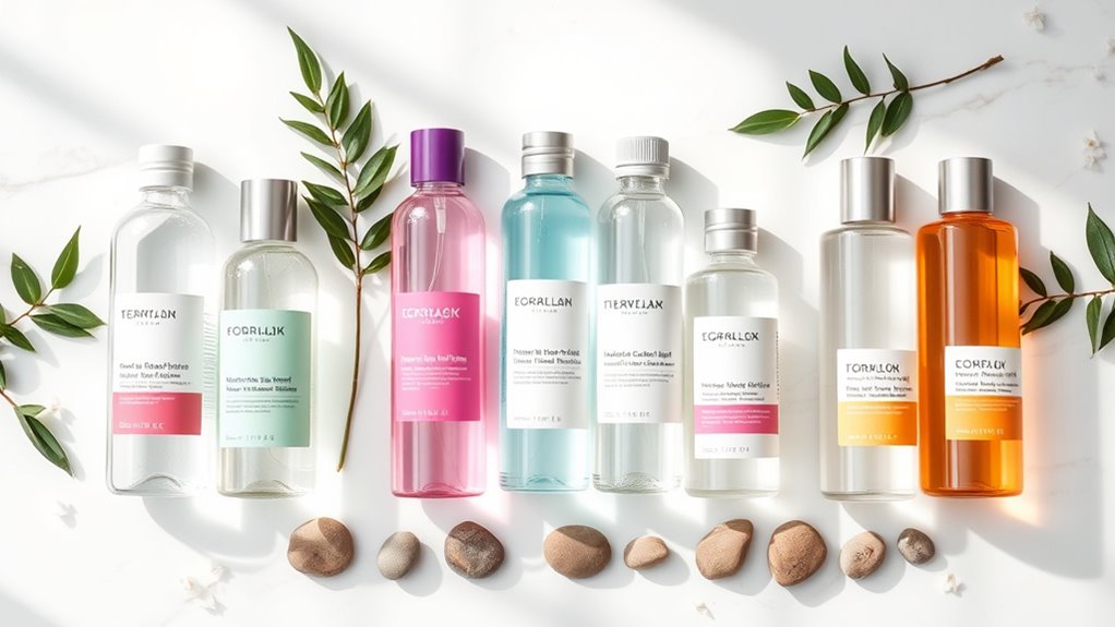selecting toners for oily skin
