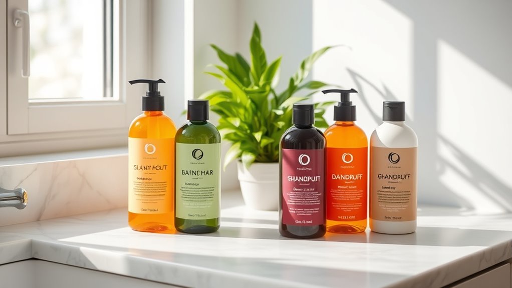 shampoo selection for dandruff