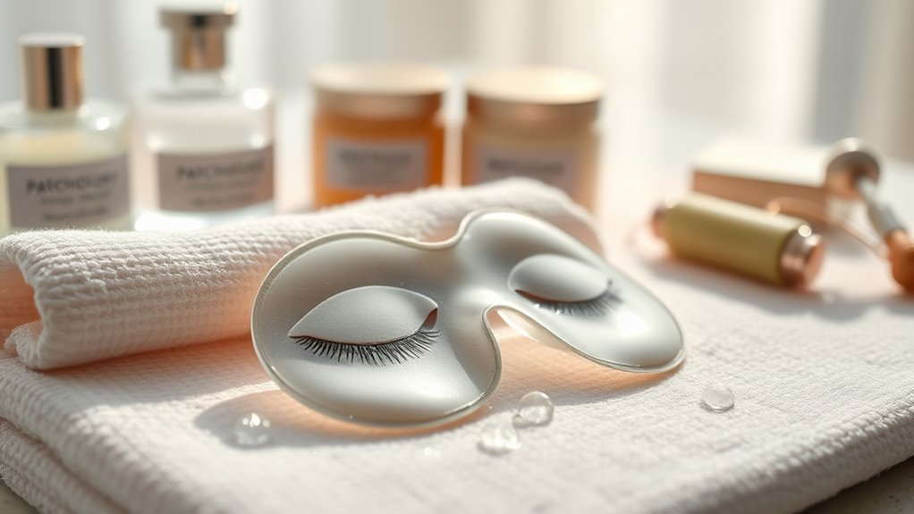 skin preparation for eye patches