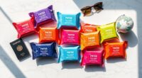 travel friendly facial cleansing wipes