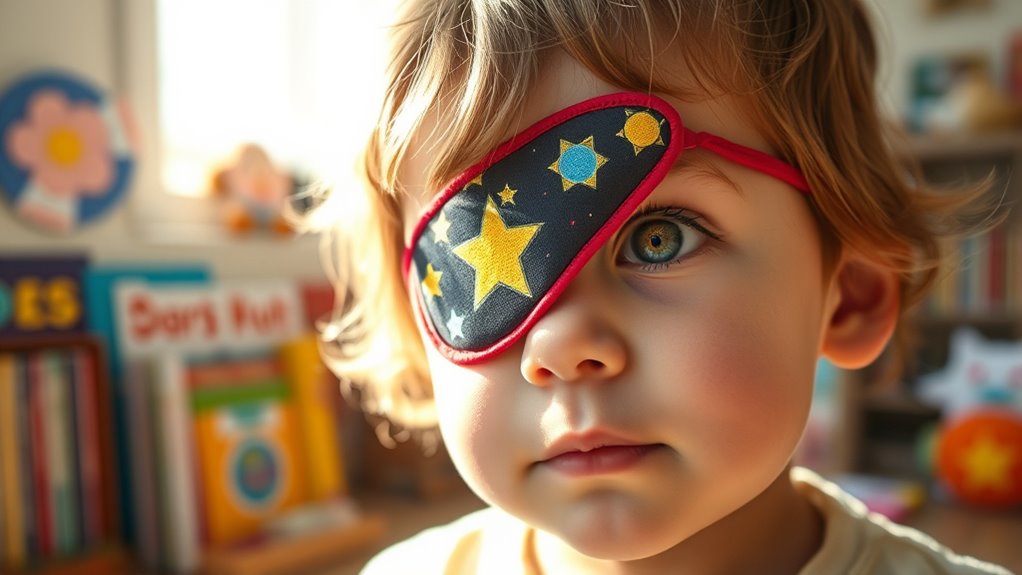 vision improvement through patching