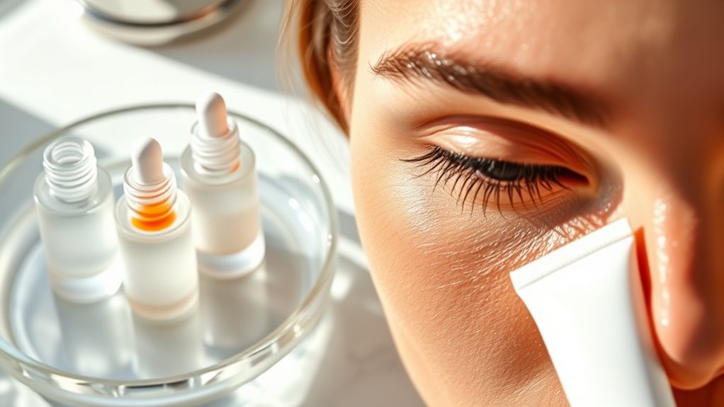 apply serums before spf