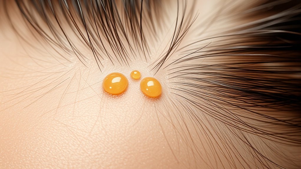 balancing scalp oil production