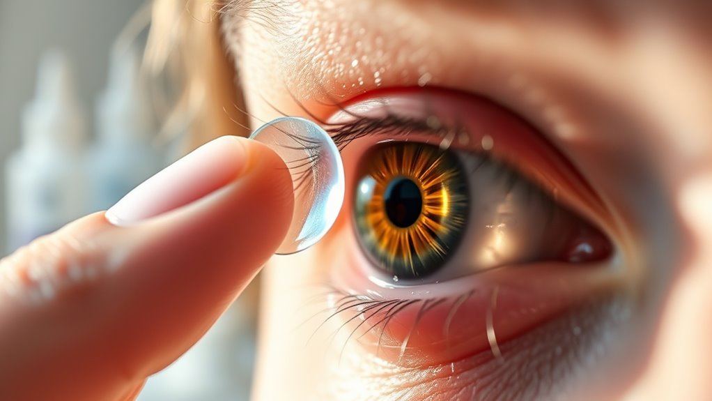 contact lens eye comfort