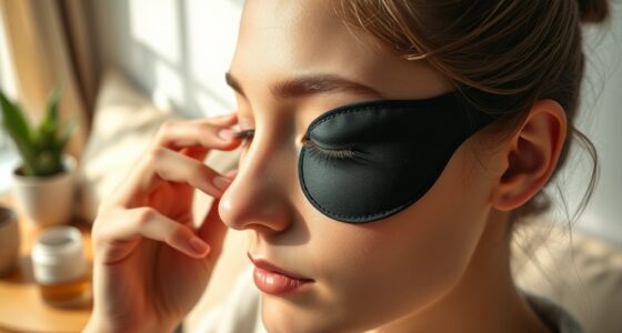 eye patch rituals reduce stress