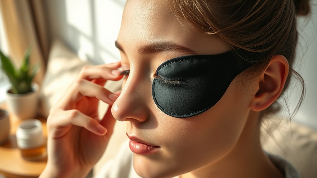 eye patch rituals reduce stress