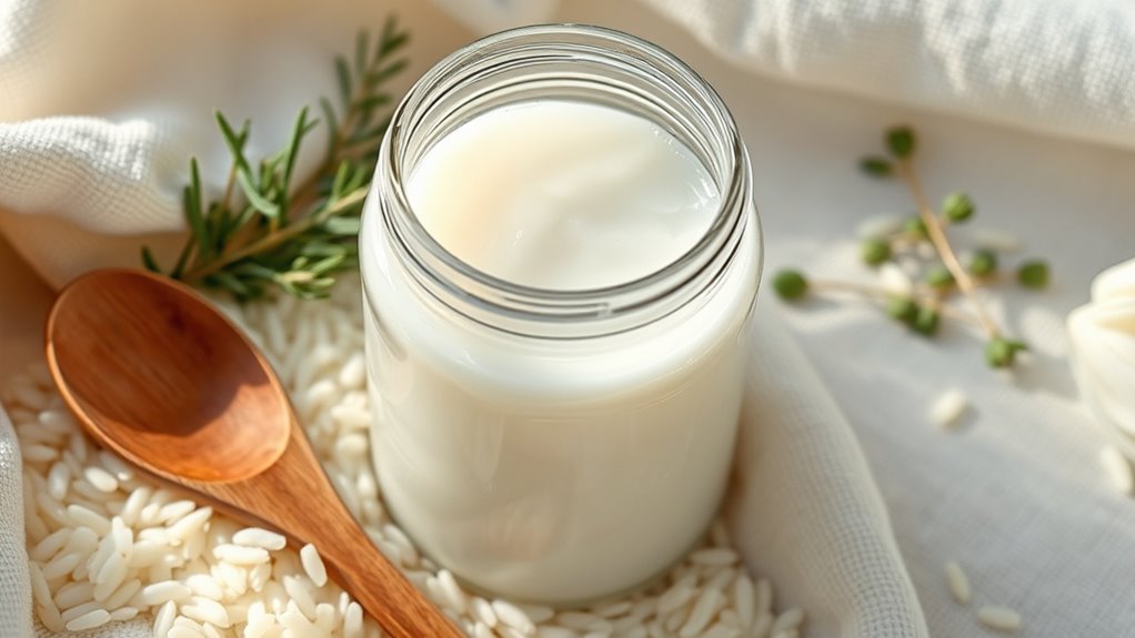 fermented rice water benefits