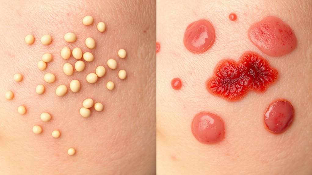 fungal versus bacterial skin conditions