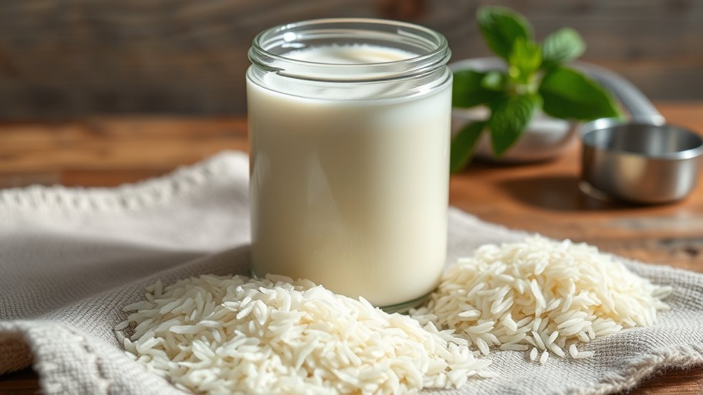 homemade rice water benefits