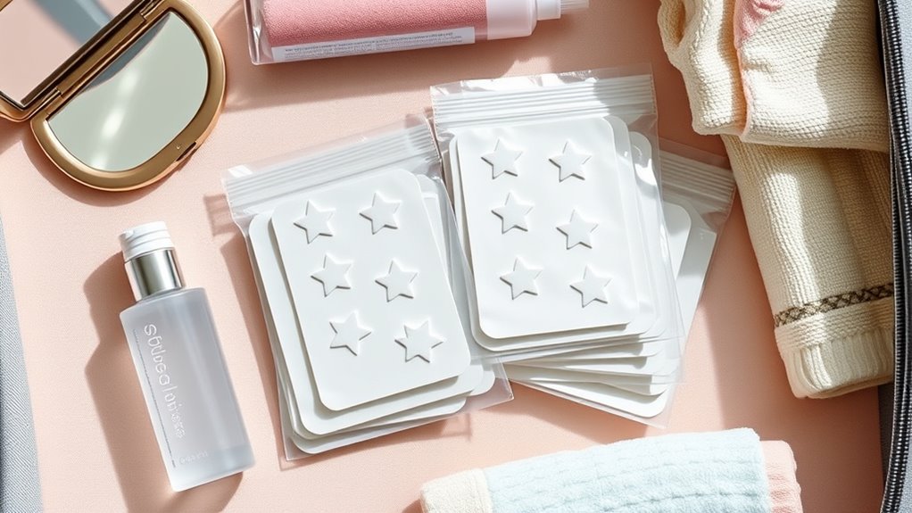 packing skincare for travel