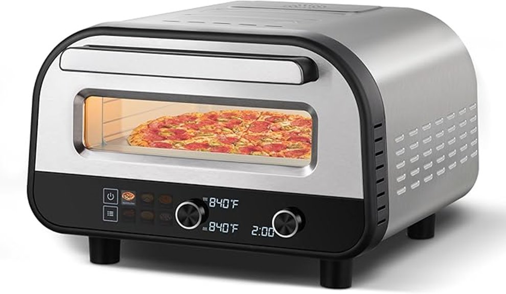 12 inch electric pizza oven
