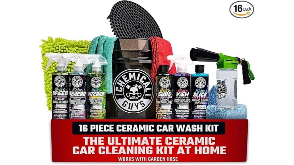 16 piece car wash kit