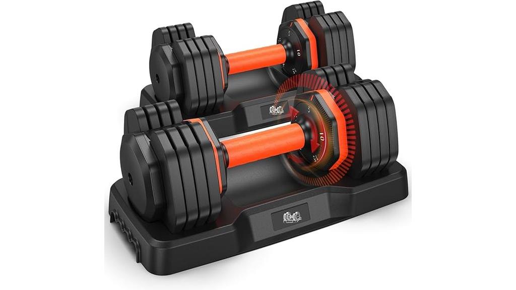 2025 dumbbell set includes