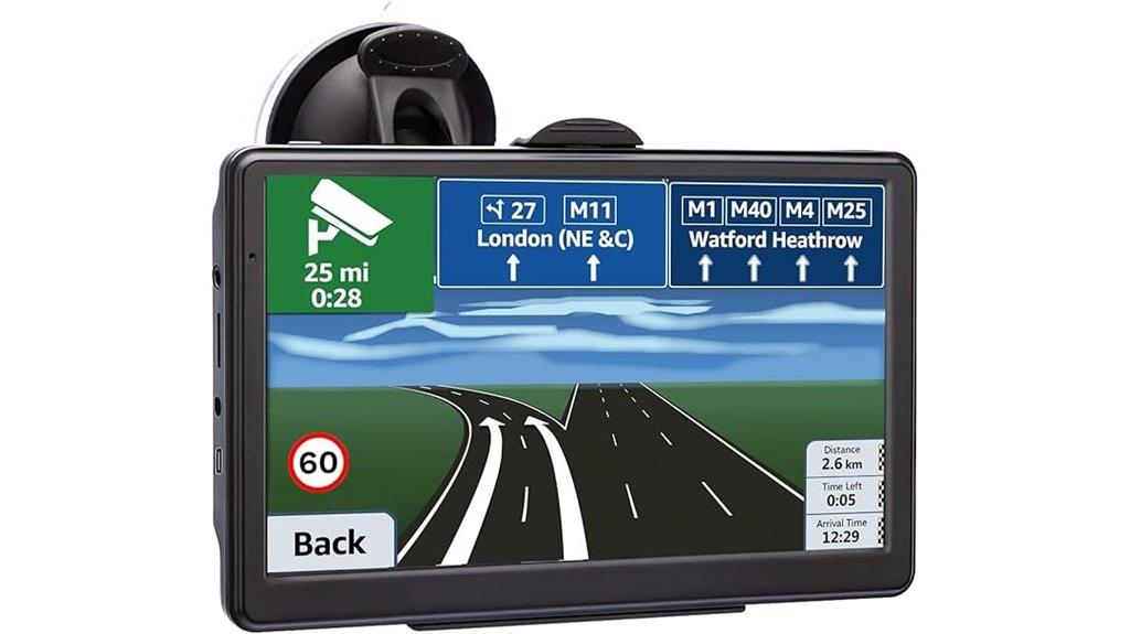2025 map touchscreen navigation