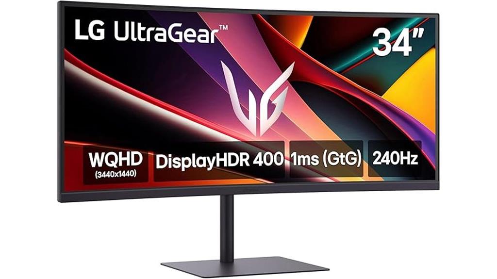 34 inch curved gaming monitor