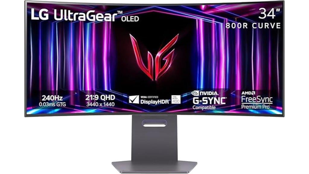 34 inch oled gaming monitor