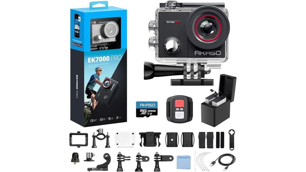 4k action camera bundle
