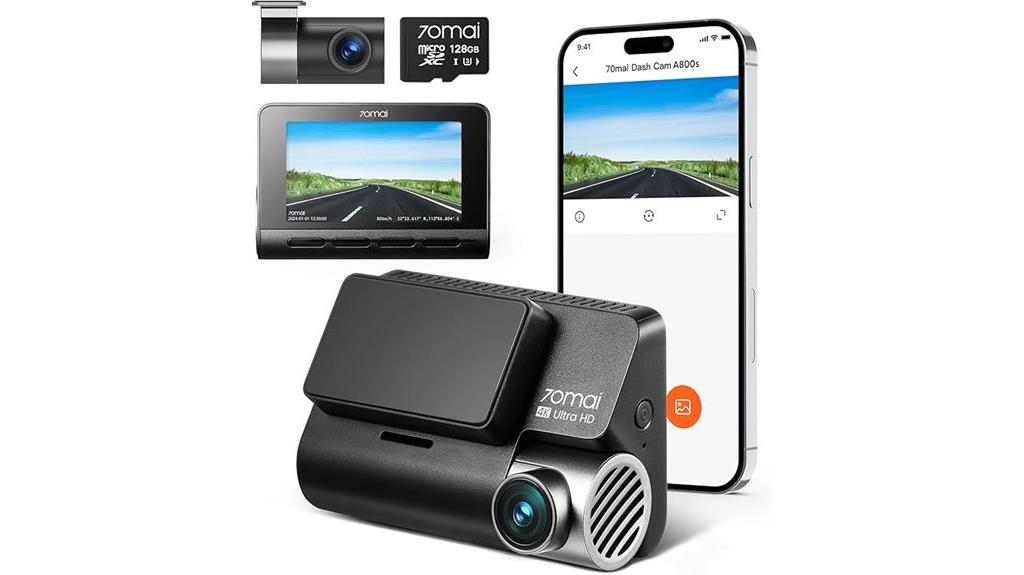 4k dual dash camera
