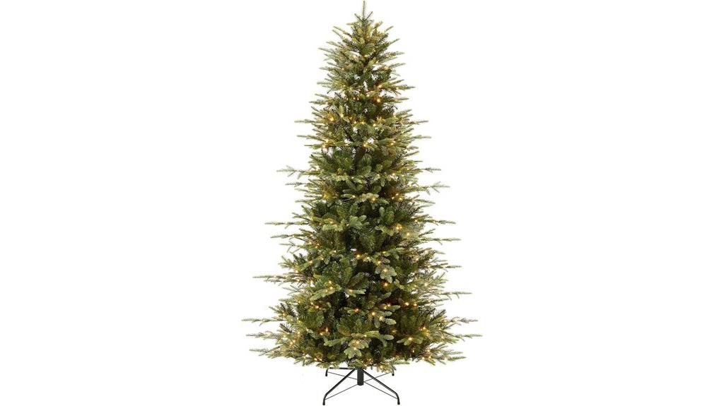 7 5ft pre lit aspen tree