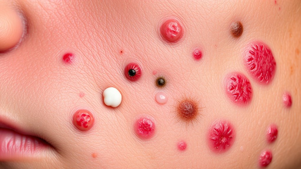 acne types triggers care