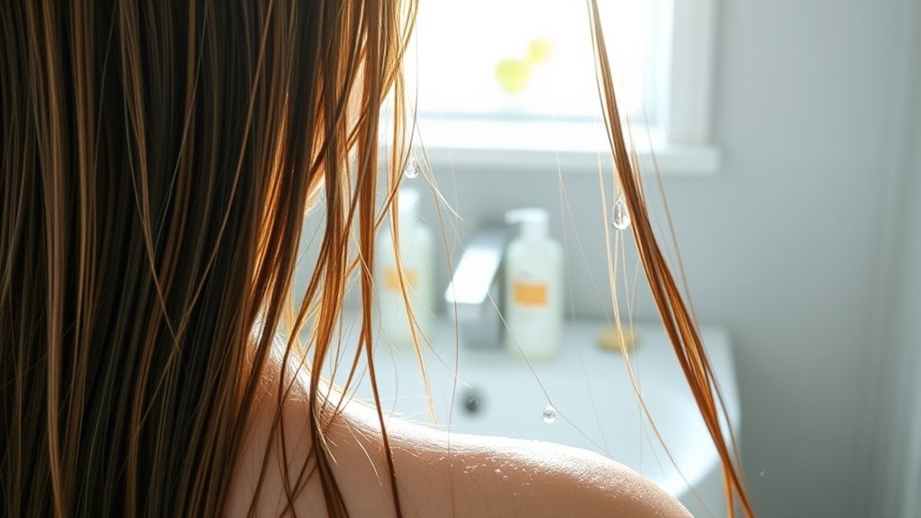 adjust routine based on scalp