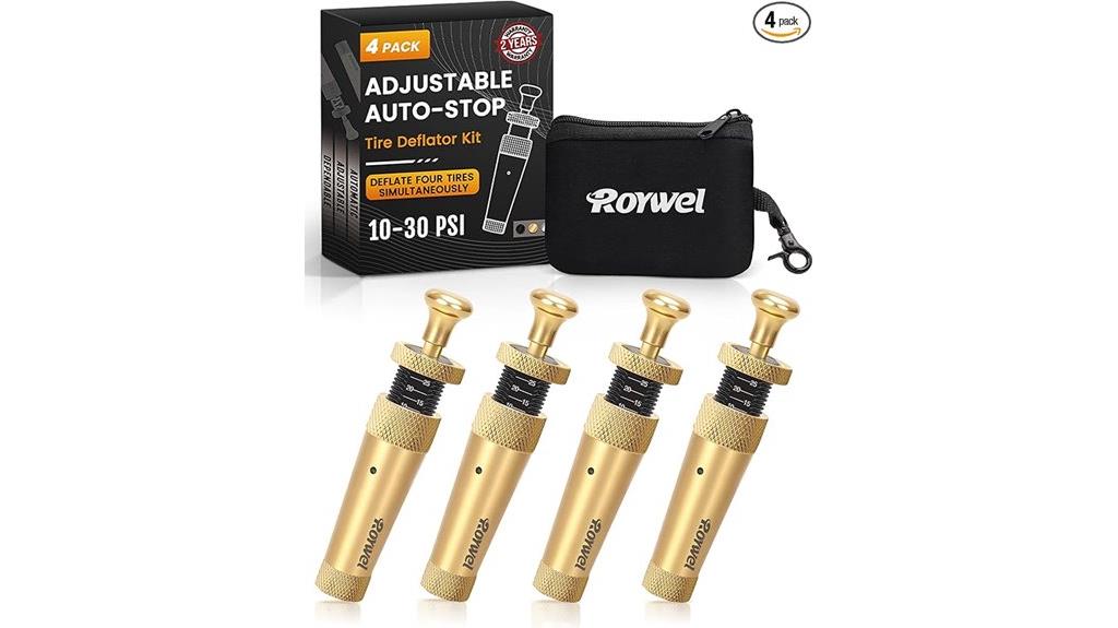 adjustable tire deflator kit