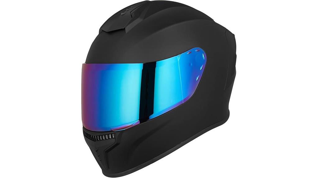 adult tinted visor helmet