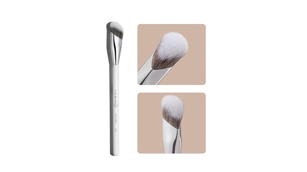 angled concealer makeup brush