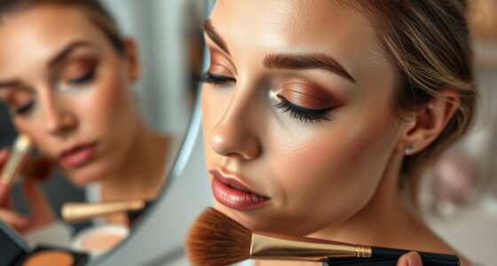 apply eye makeup first