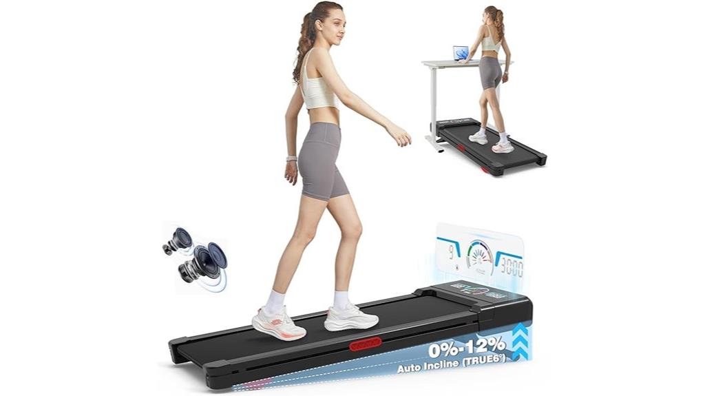 auto incline treadmill with bluetooth