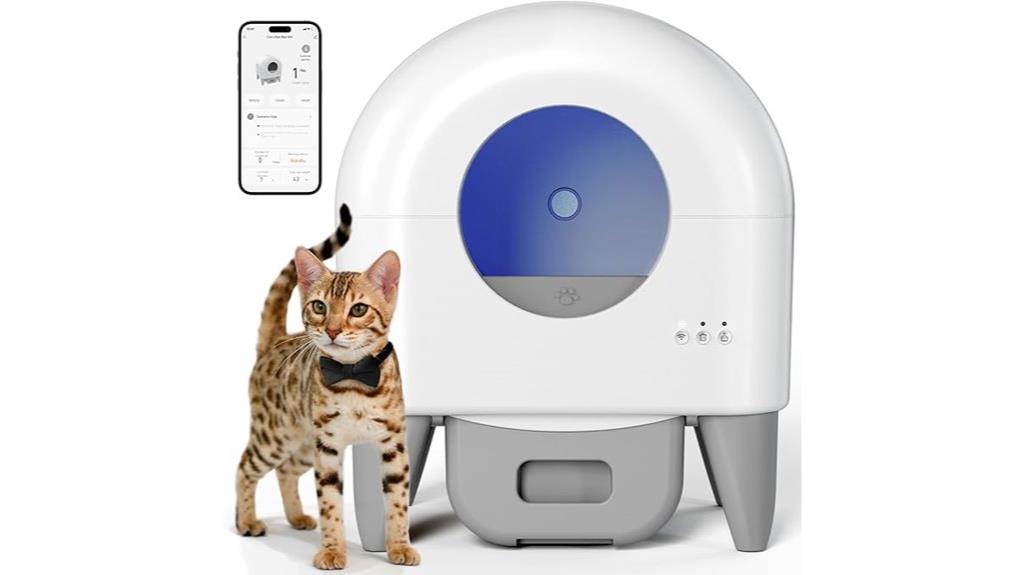 automatic large capacity litter box