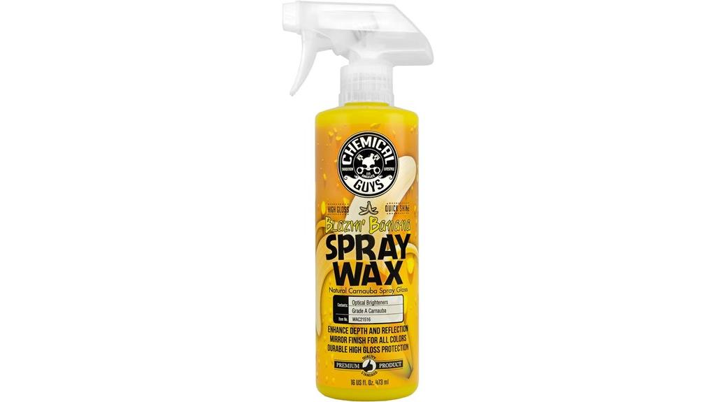 banana spray wax