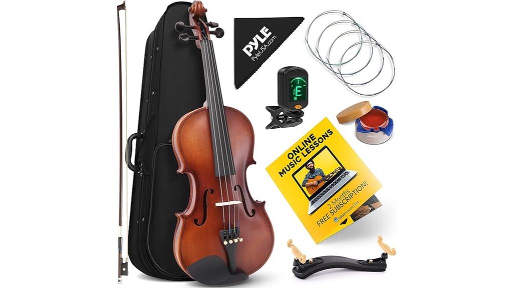 beginner full size violin kit