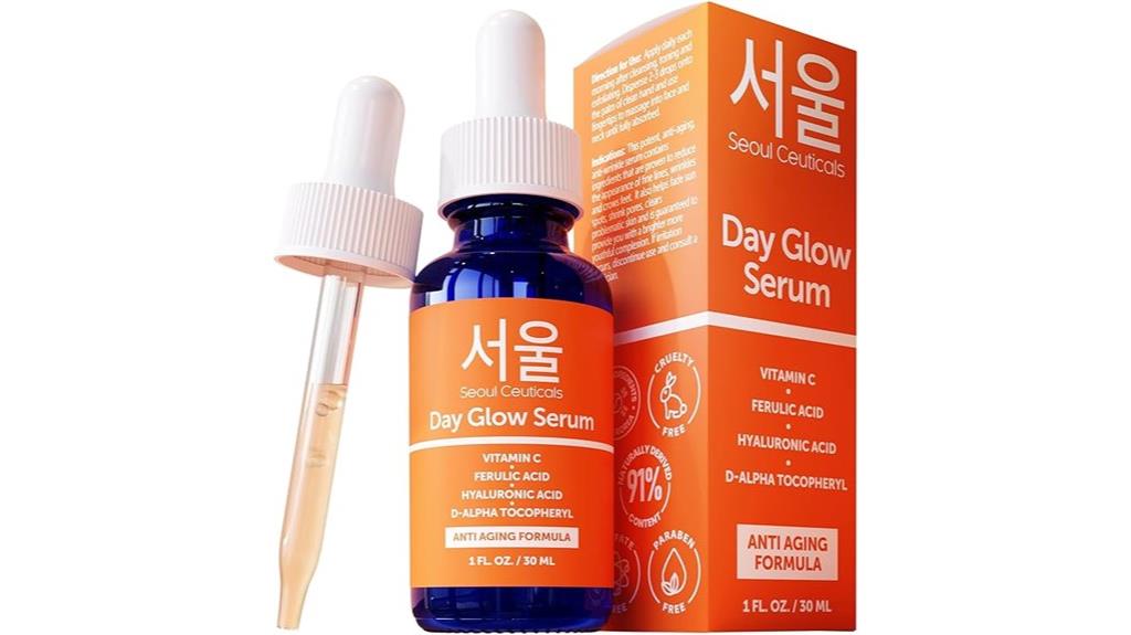 brightening hydrating facial serum