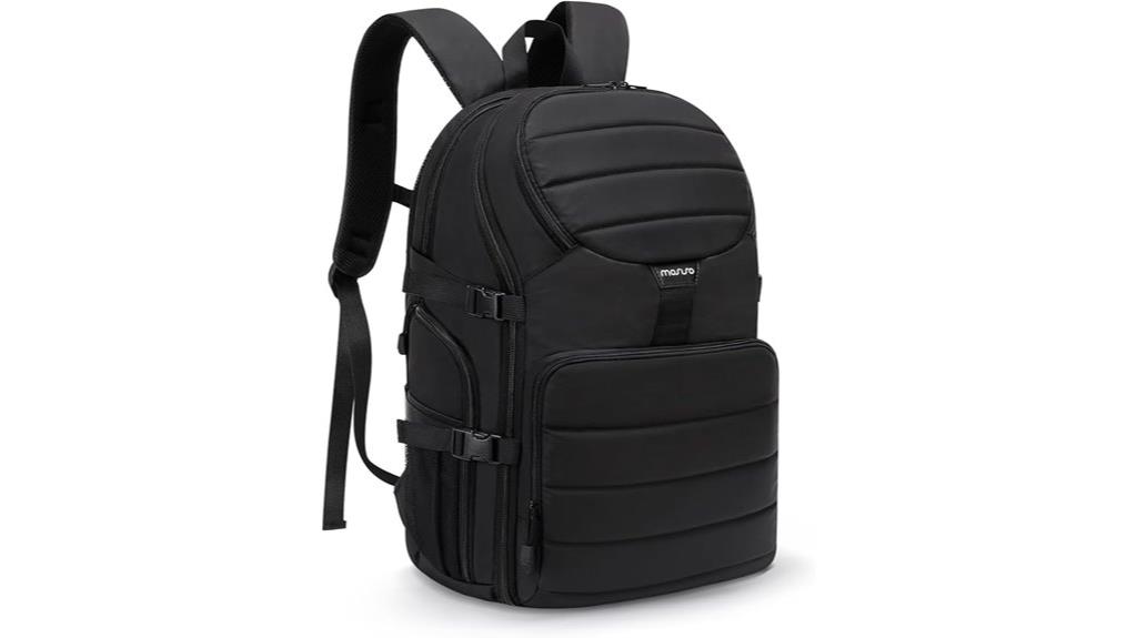 camera backpack with rain cover