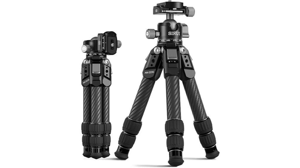 carbon fiber camera tripod