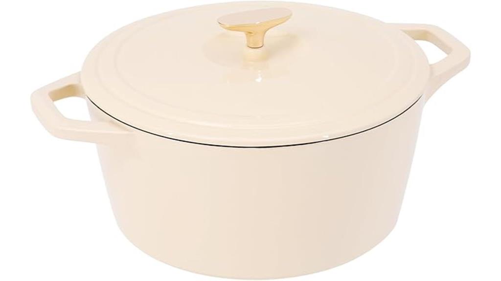 cast iron bread baking pot