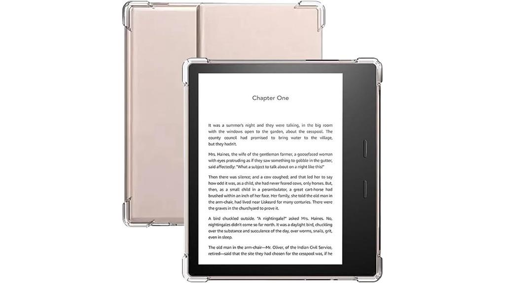 clear kindle oasis case