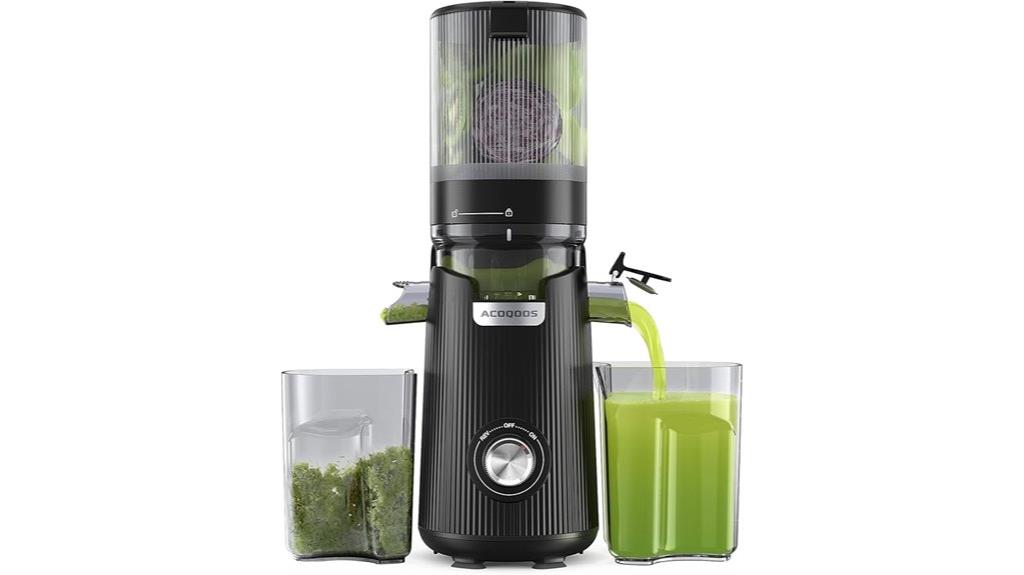 cold press juicer capacity