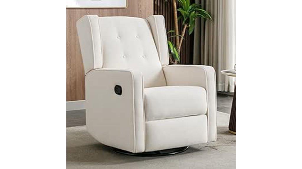 comfortable nursery rocking chair
