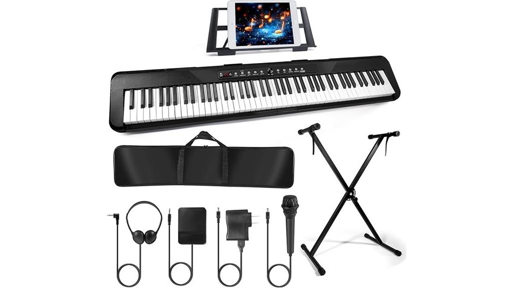 complete digital piano set