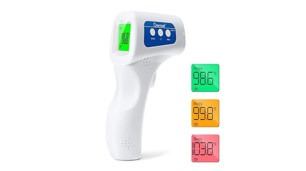 contactless forehead temperature scanner